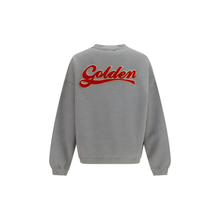 Bluză Golden Goose gri din bumbac