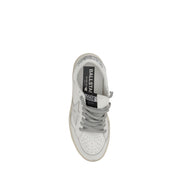Golden Goose Silver Low Top Sneakers