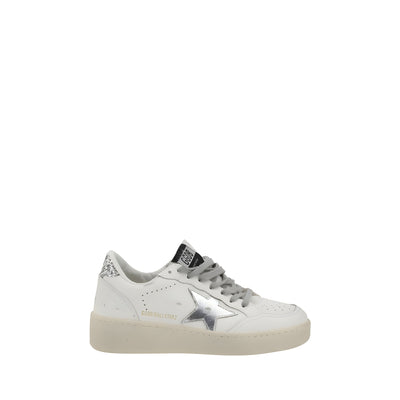 Sneakers joase Golden Goose argintii