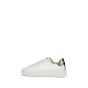 Golden Goose White Calf Leather Low Top Sneakers
