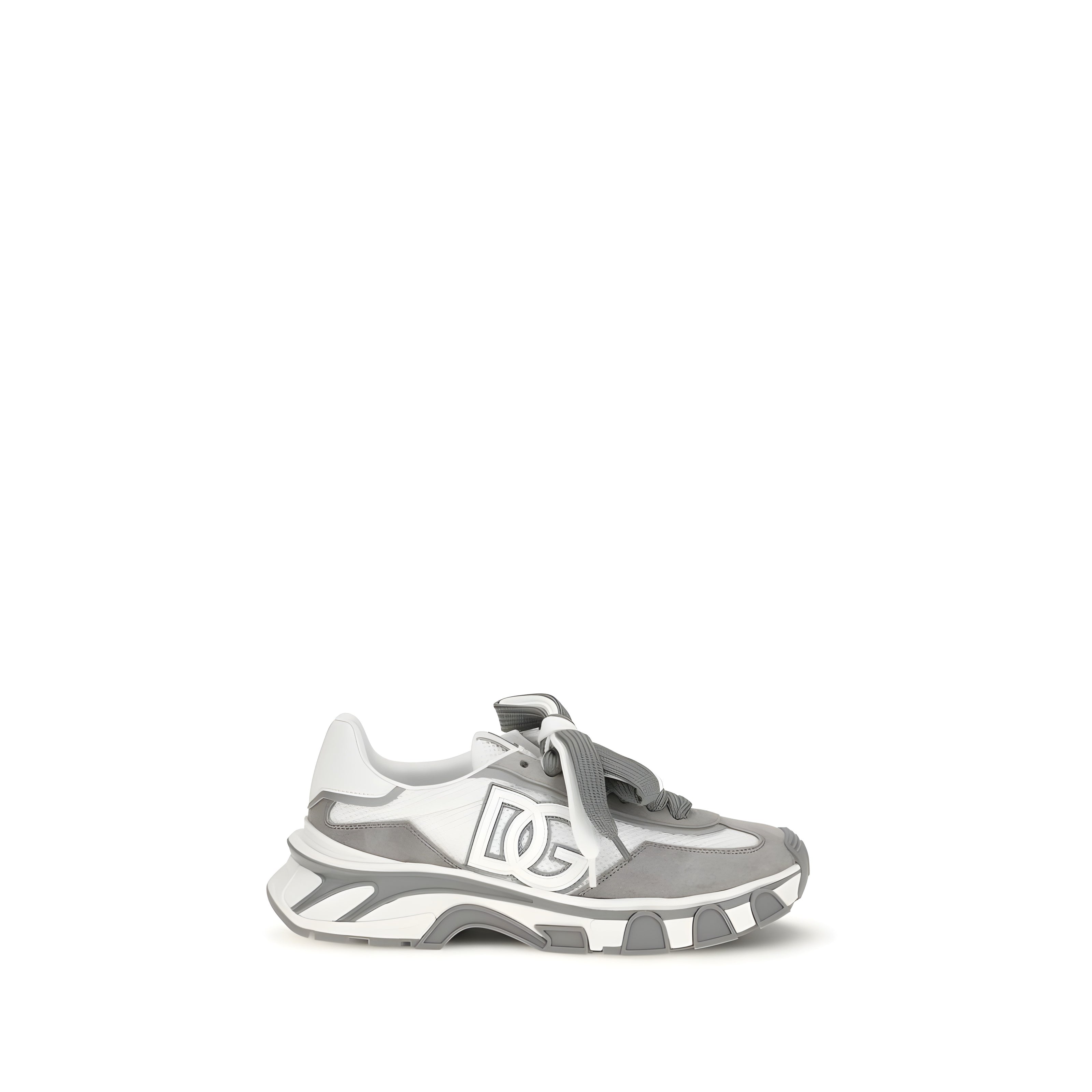 Adidași sport gri Dolce & Gabbana