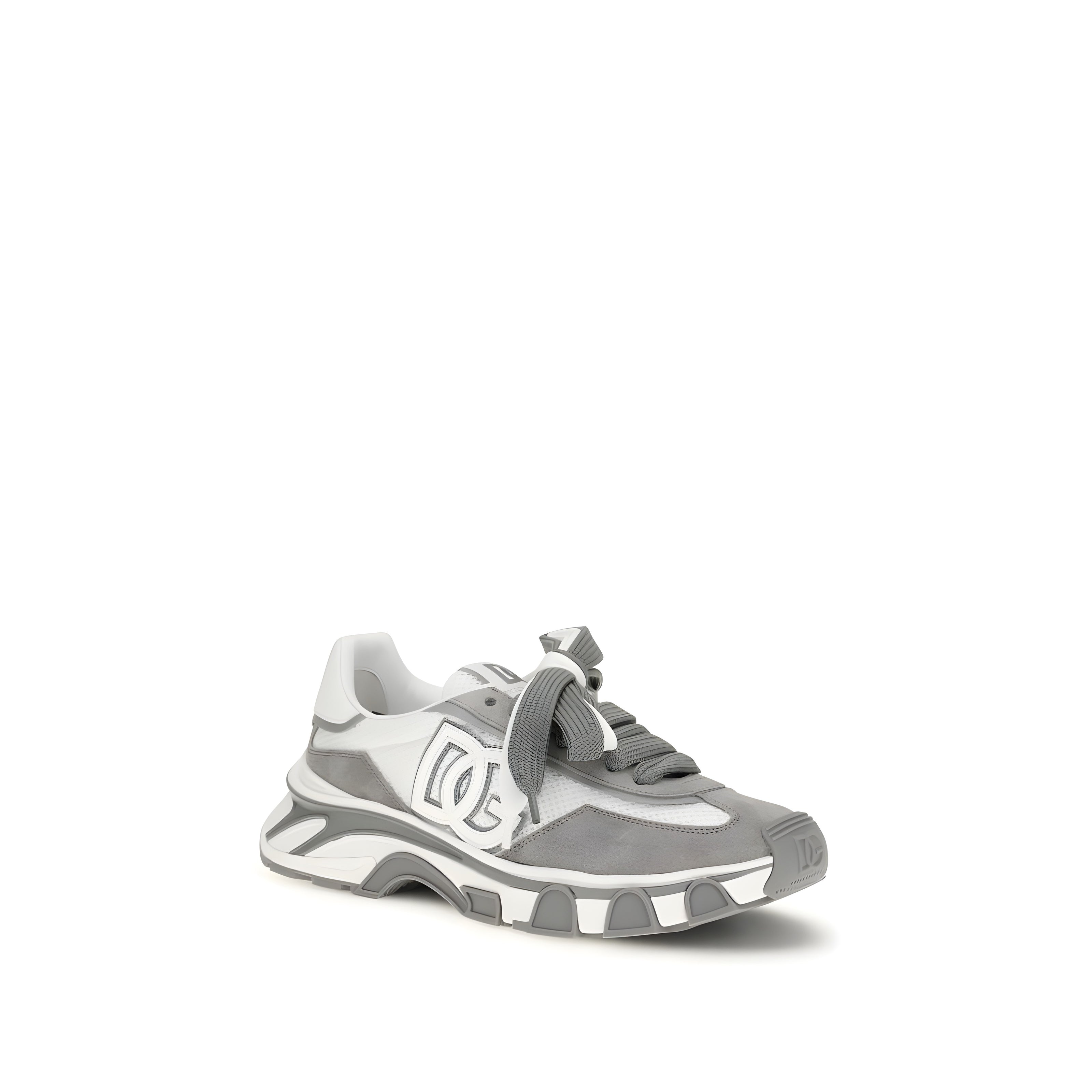 Adidași sport gri Dolce & Gabbana