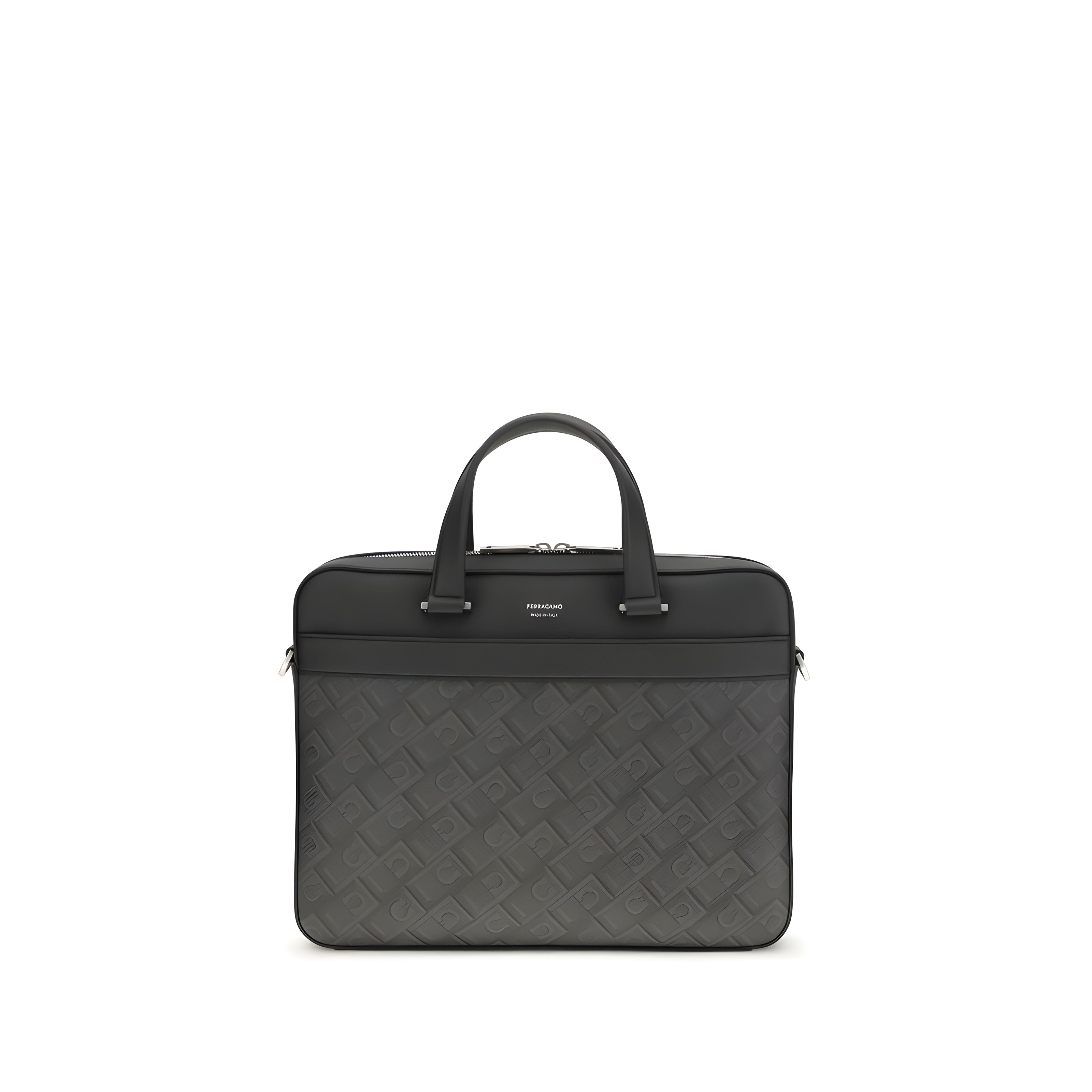 Servietă Ferragamo gri