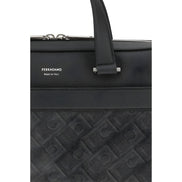 Servietă Ferragamo gri