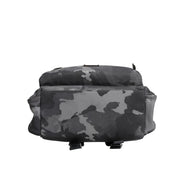 Dolce & Gabbana Grey Cotton Camouflage Logo Backpack