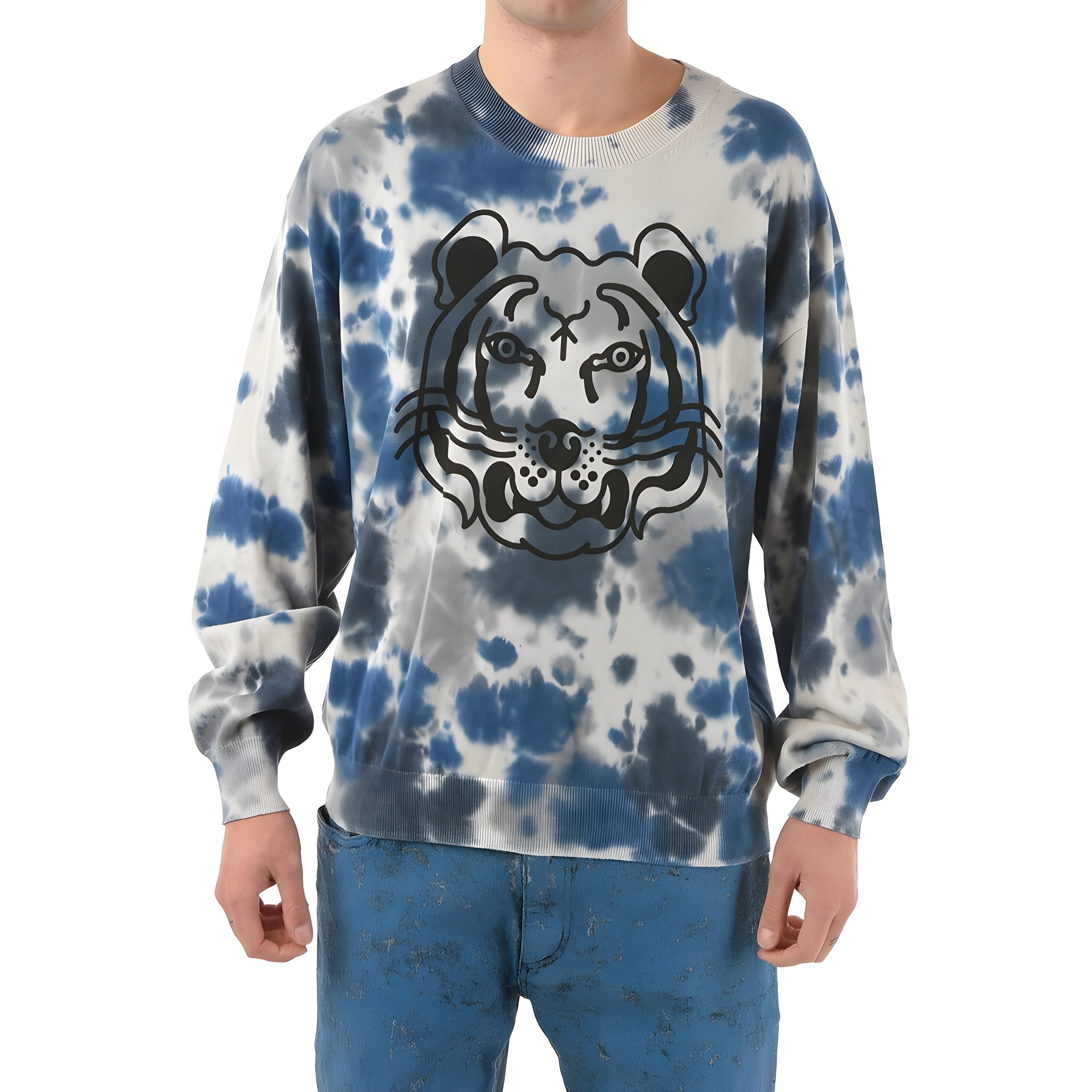 Kenzo Grey Cotton Sweatshirt