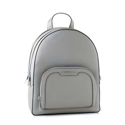 Michael Kors Grey Leather Backpack
