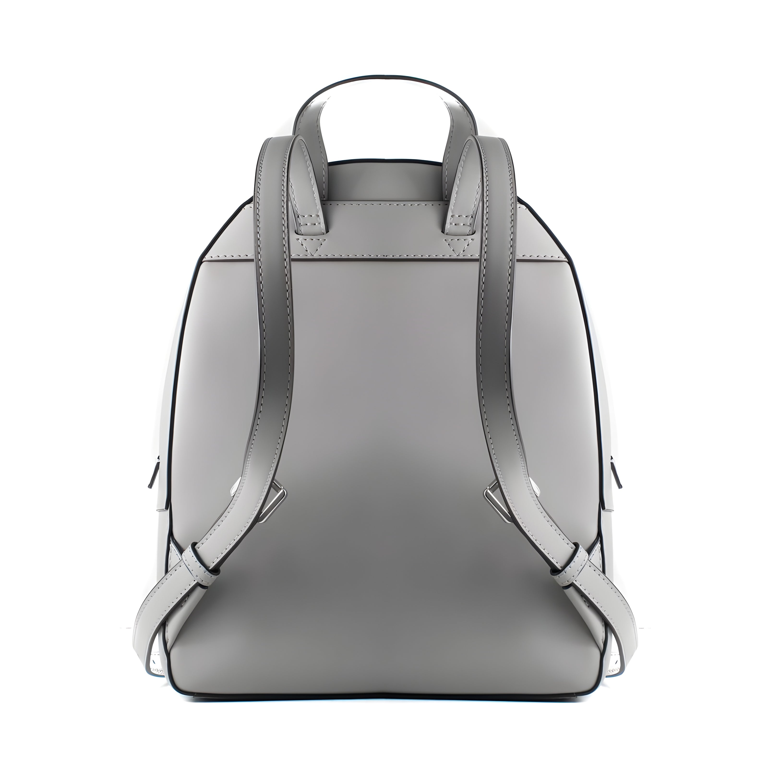 Michael Kors Grey Leather Backpack