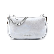 Michael Kors Grey Leather Shoulder Bag