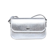 Michael Kors Grey Leather Shoulder Bag