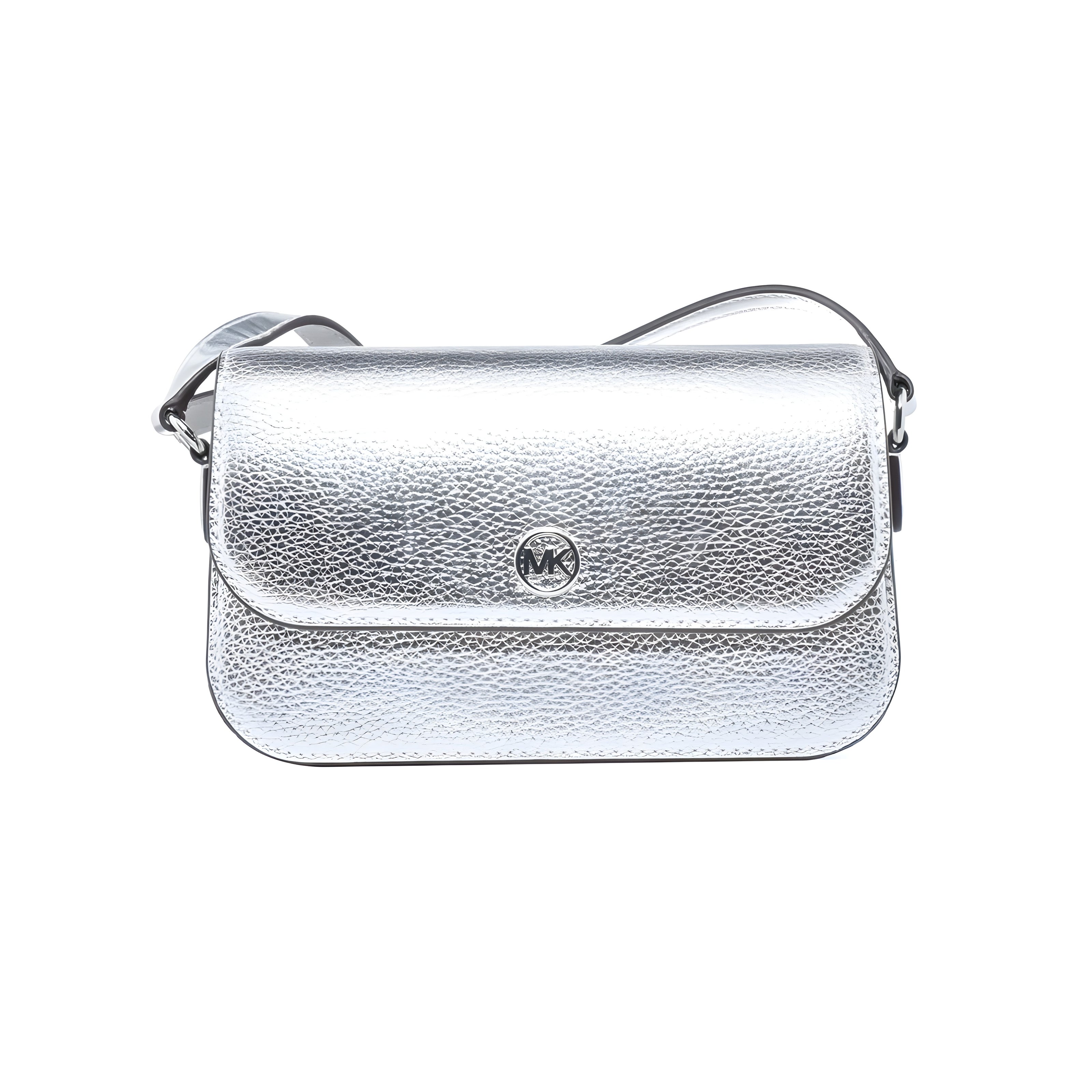 Michael Kors Grey Leather Shoulder Bag