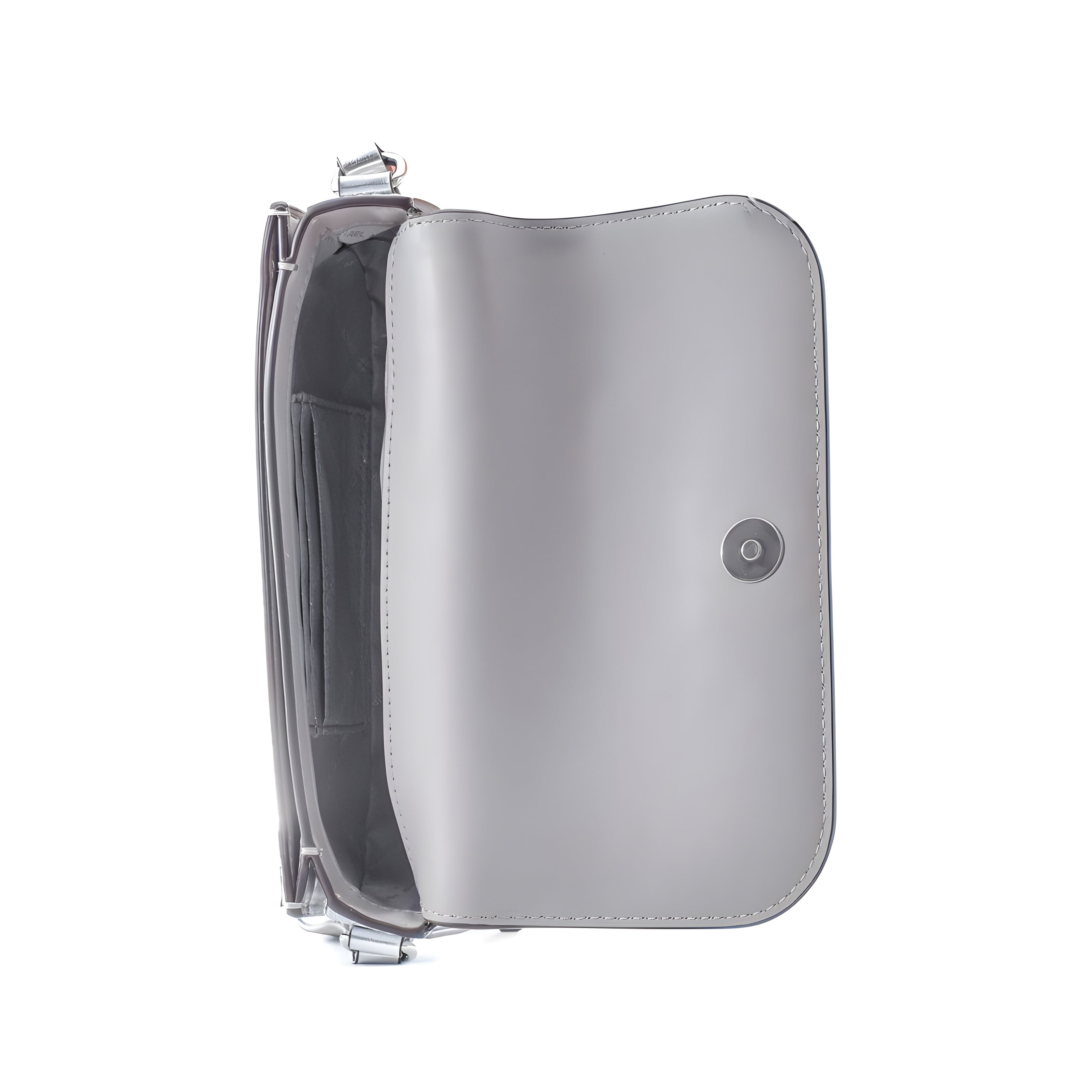 Michael Kors Grey Leather Shoulder Bag