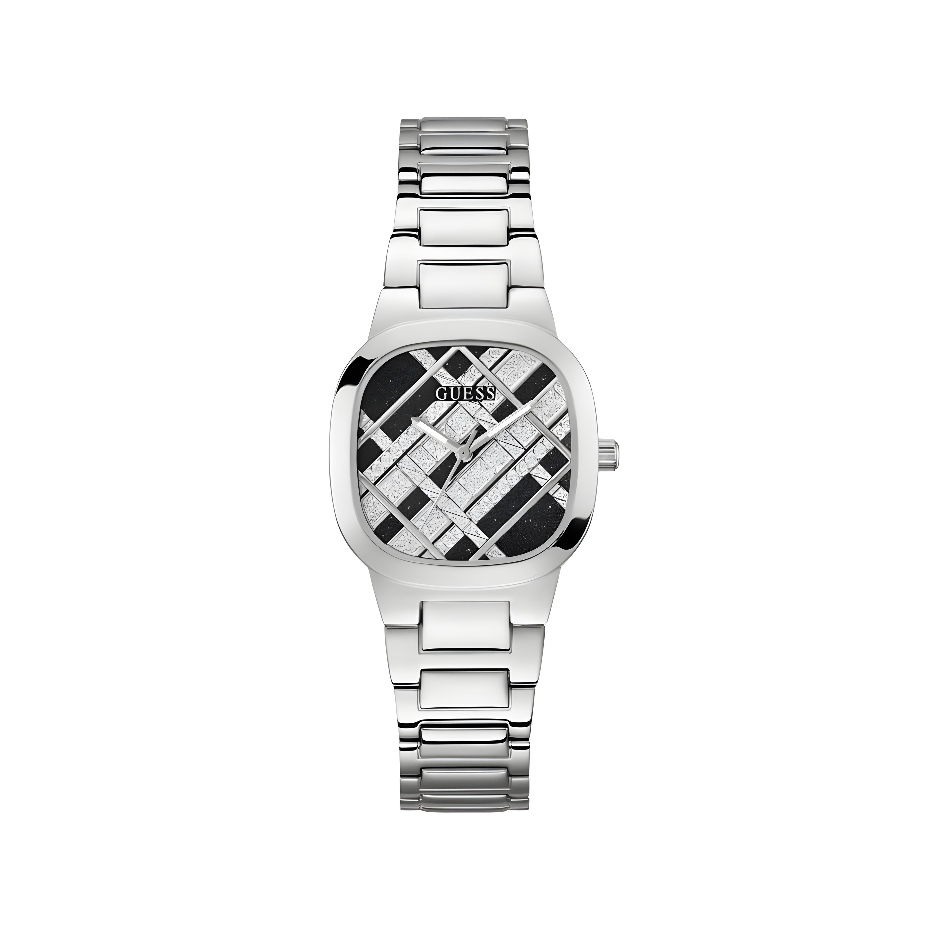 Guess Gray Stainless Steel Bracelet Watch