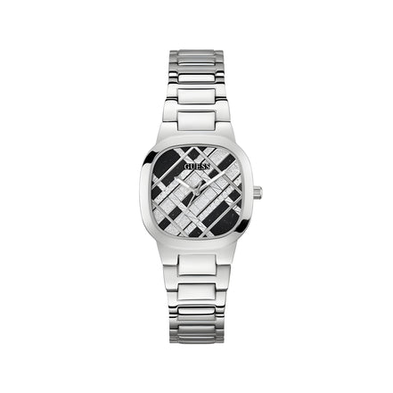 Guess Gray Stainless Steel Bracelet Watch