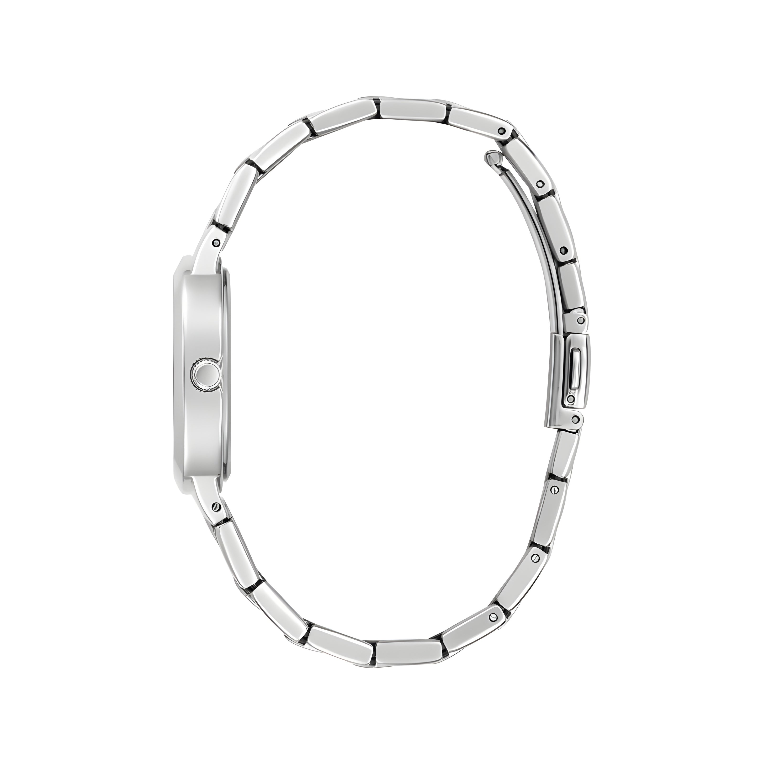 Guess Gray Stainless Steel Bracelet Watch