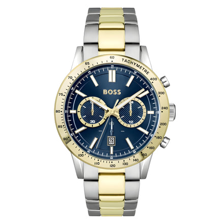 Hugo Boss Grey Stainless Steel Dress Watch