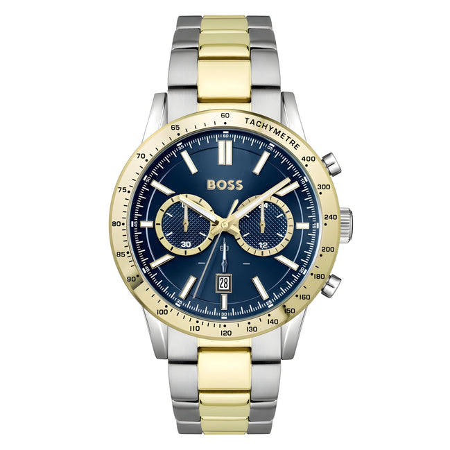 Hugo Boss Grey Stainless Steel Dress Watch