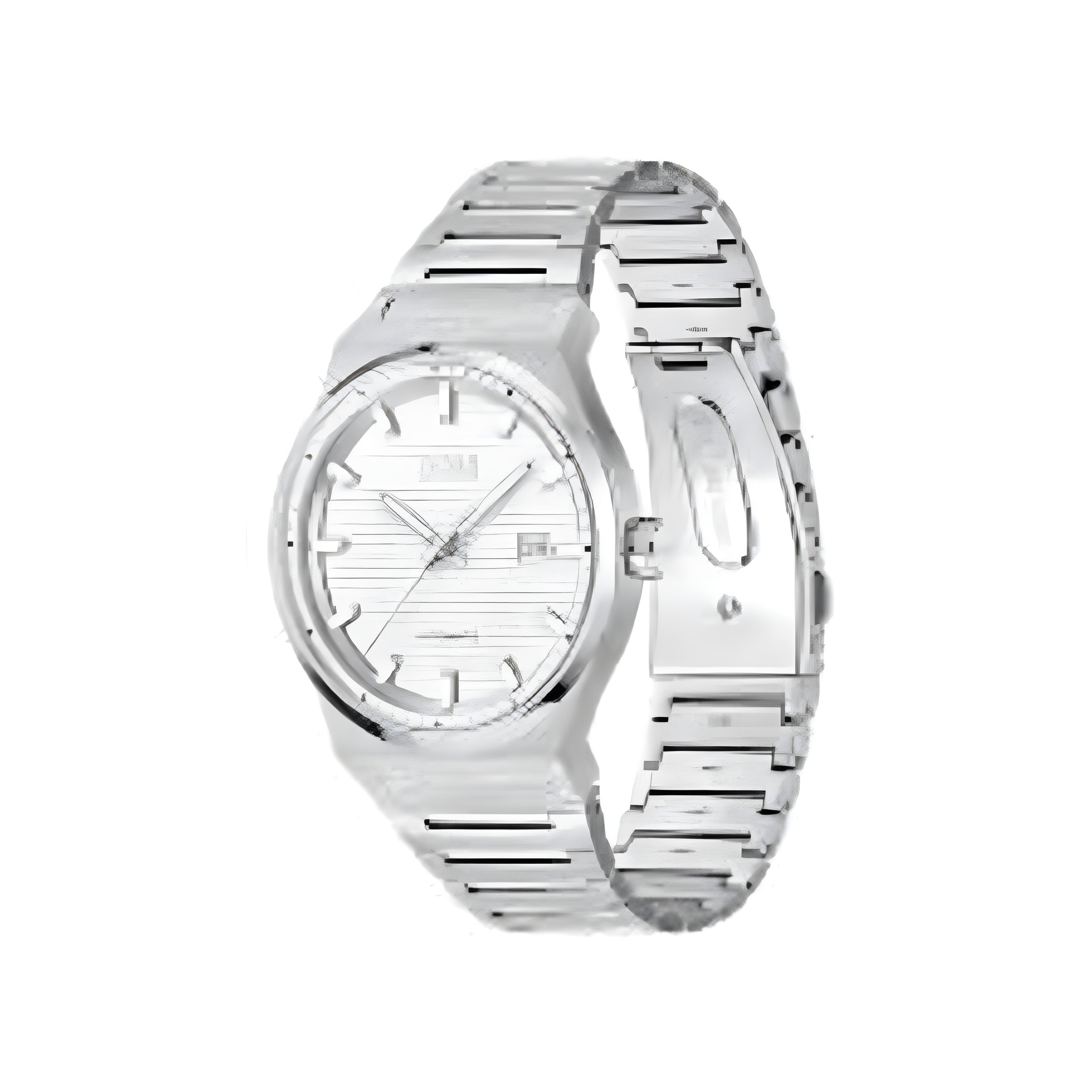 Ceas elegant Hugo Boss, din oțel inoxidabil gri