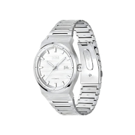 Ceas elegant Hugo Boss, din oțel inoxidabil gri