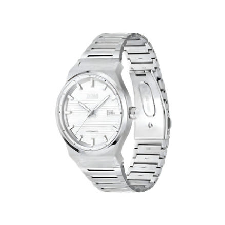 Ceas elegant Hugo Boss, din oțel inoxidabil gri
