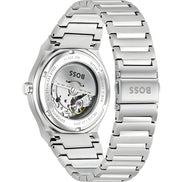 Ceas elegant Hugo Boss, din oțel inoxidabil gri