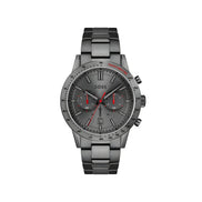 Ceas elegant Hugo Boss gri din oțel inoxidabil