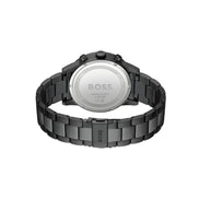 Ceas elegant Hugo Boss gri din oțel inoxidabil