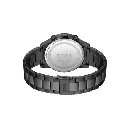 Ceas elegant Hugo Boss gri din oțel inoxidabil