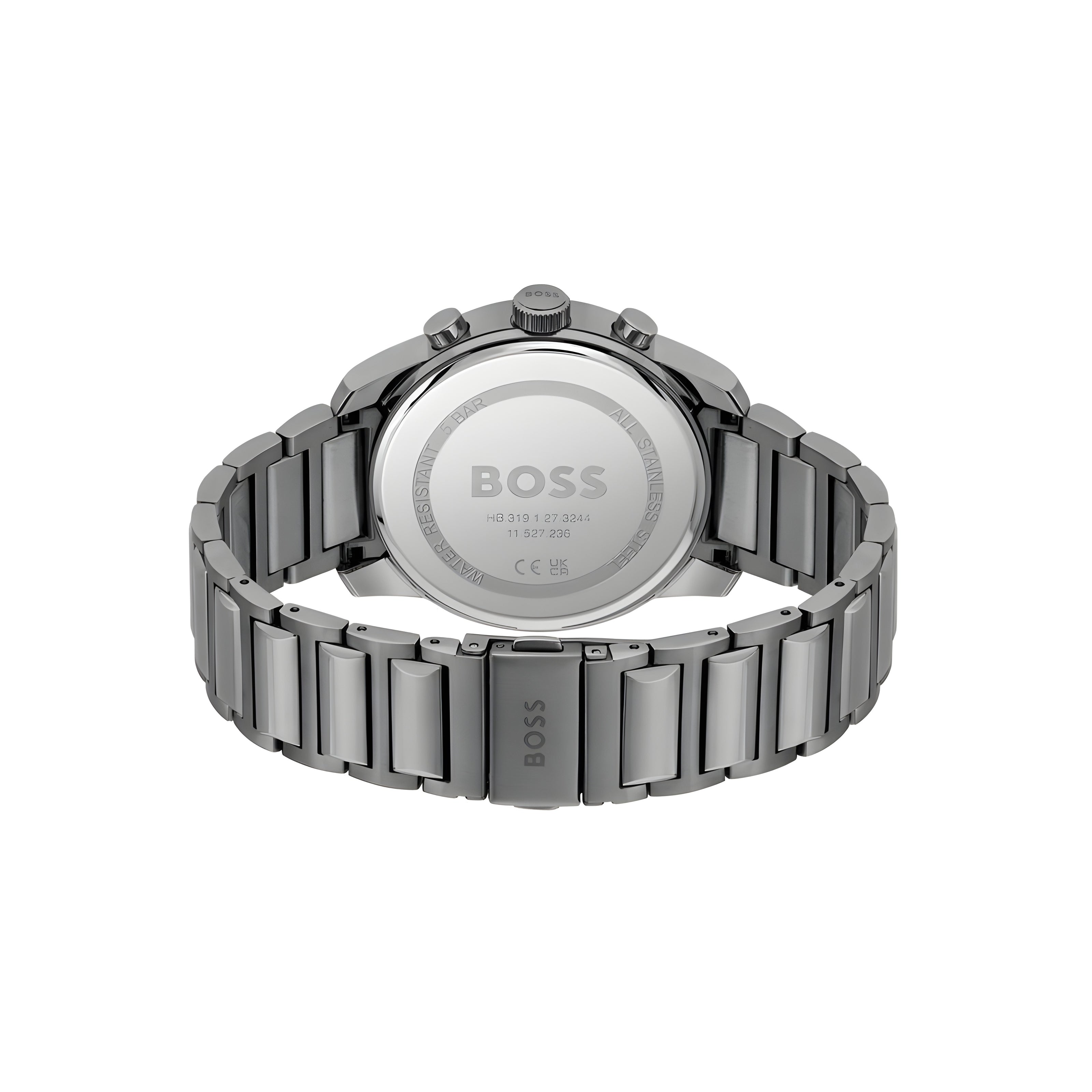 Ceas de gală Hugo Boss din oțel inoxidabil gri