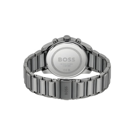Ceas de gală Hugo Boss din oțel inoxidabil gri