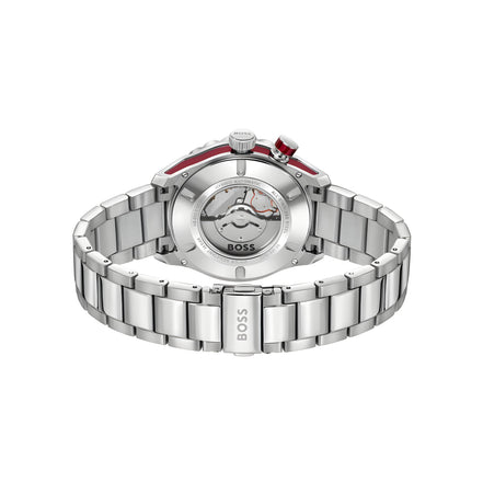 Hugo Boss Grey Stainless Steel Dress Watch