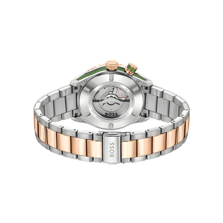 Hugo Boss Grey Stainless Steel Dress Watch