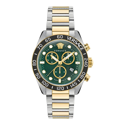Versace Grey Stainless Steel Dress Watch