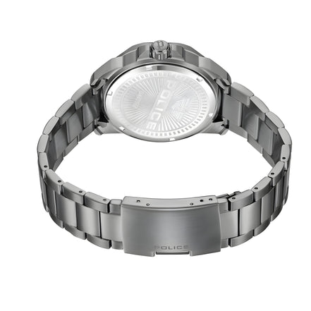 Police Grey Stainless Steel Dress Watch