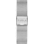 Ceas de damă Furla gri, din oțel inoxidabil