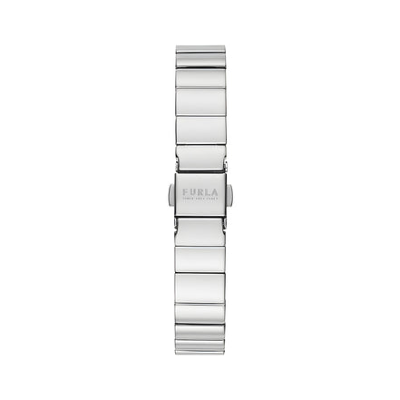 Ceas elegant Furla din oțel inoxidabil gri