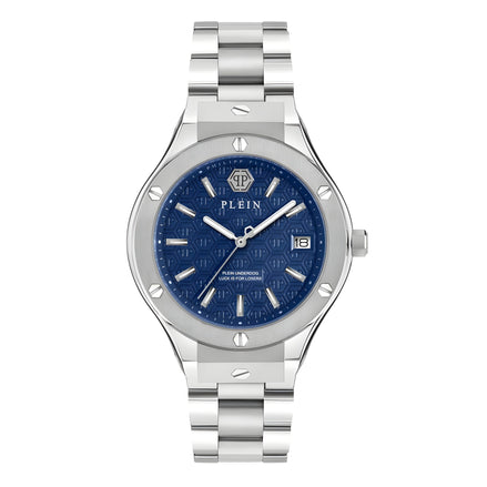Philipp Plein Gray Stainless Steel Dress Watch