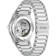 Hugo Boss Grey Stainless Steel Dress Watch