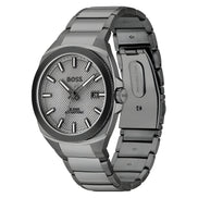Hugo Boss Grey Stainless Steel Dress Watch