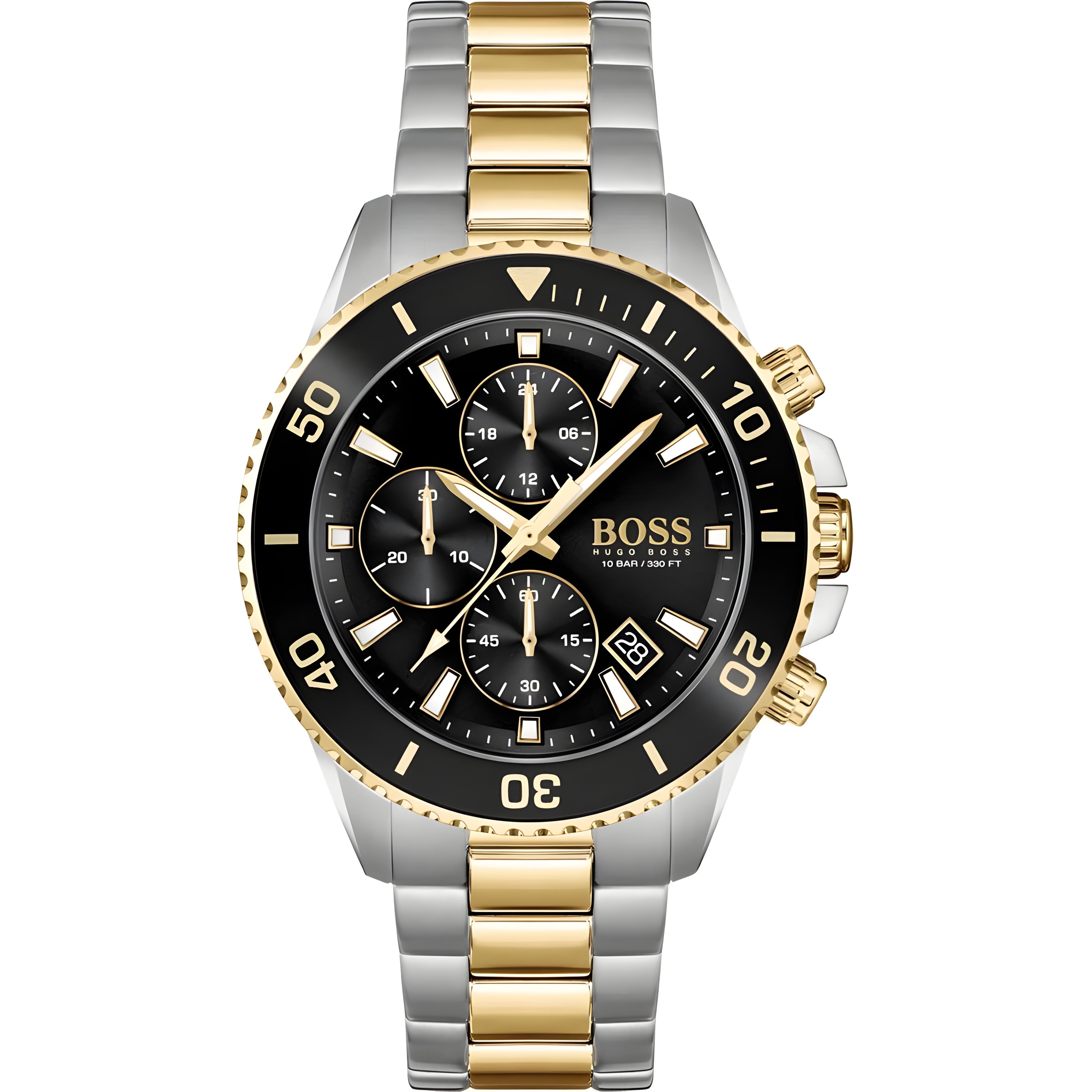 Hugo Boss Grey Stainless Steel Sport Watch
