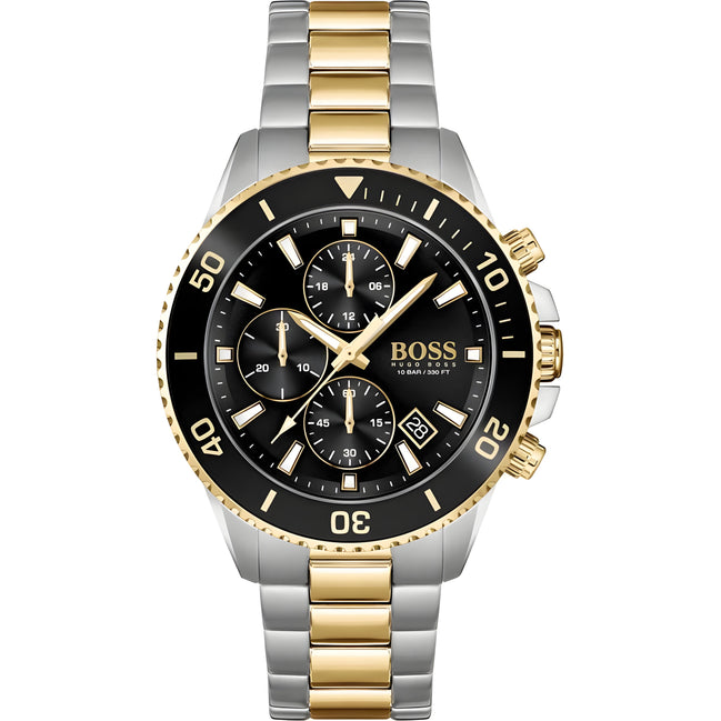 Hugo Boss Grey Stainless Steel Sport Watch