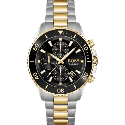 Ceas sport Hugo Boss gri din oțel inoxidabil