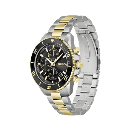 Ceas sport Hugo Boss gri din oțel inoxidabil