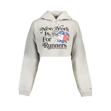 Tommy Hilfiger Grey Cotton Sweatshirt