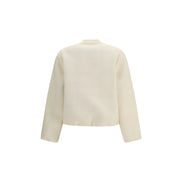 Gucci Beige Cotton Bomber Jacket