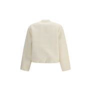 Gucci Beige Cotton Bomber Jacket