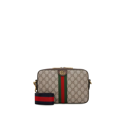 Gucci Beige Cotton Shoulder Bag