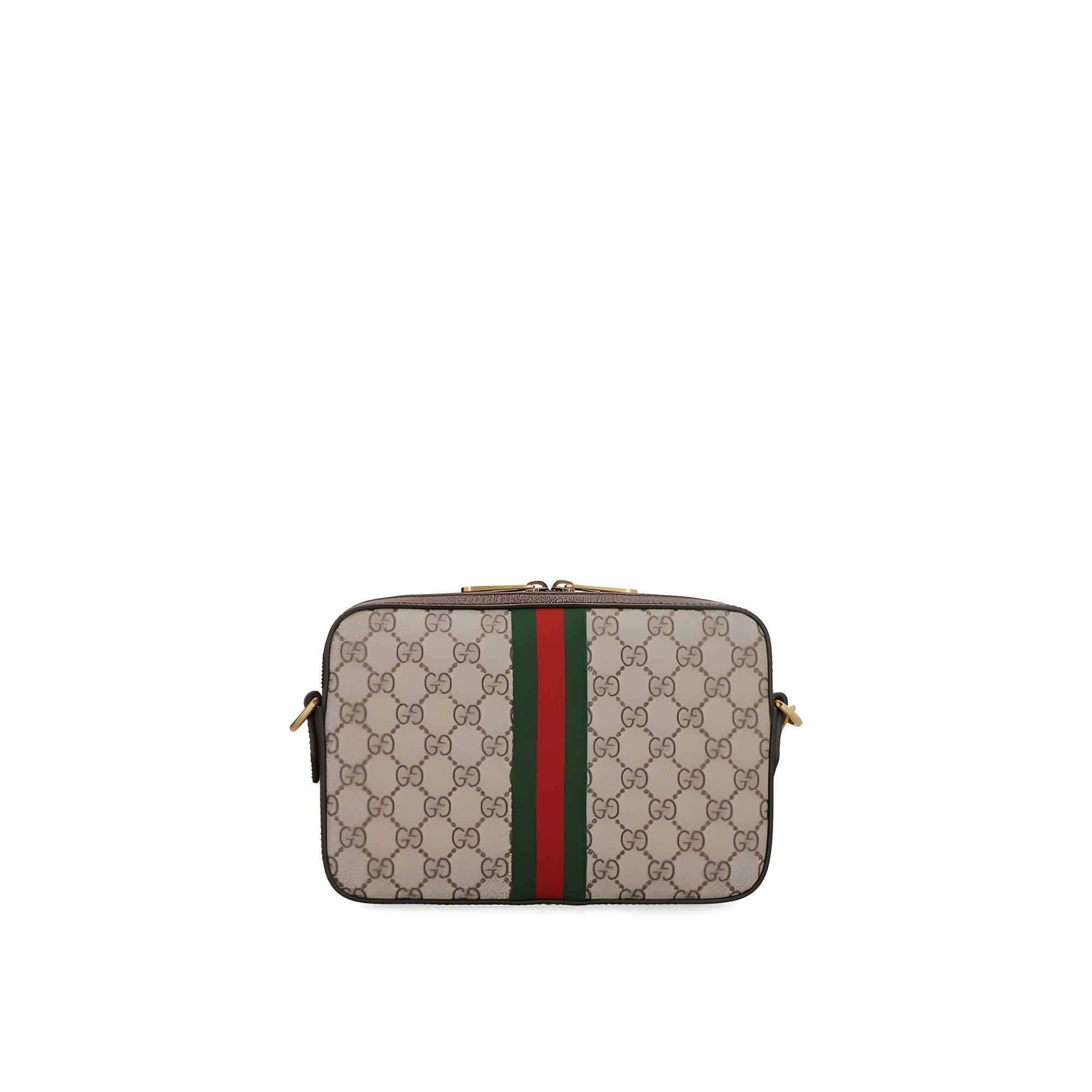 Gucci Beige Cotton Shoulder Bag