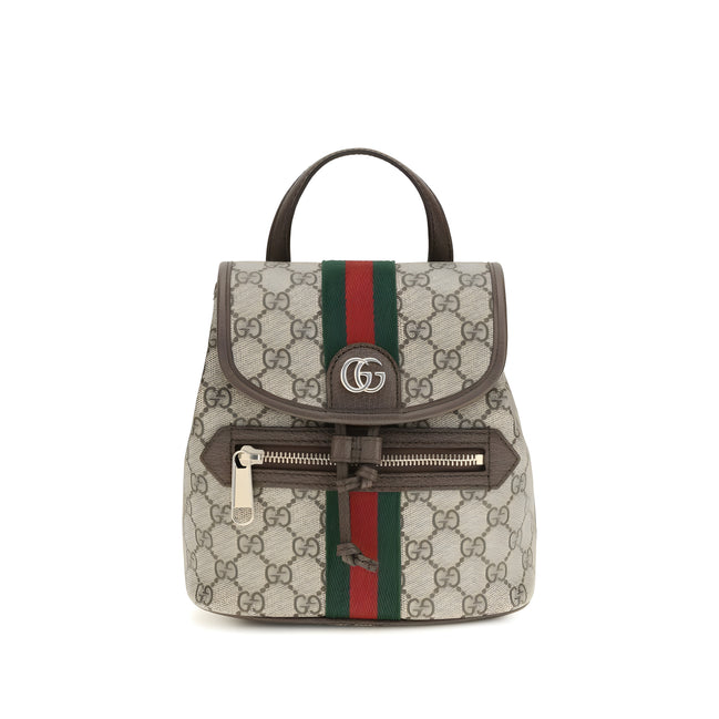 Rucsac Gucci din țesătură bej