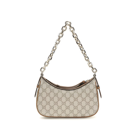Geantă de mână Gucci bej din material textil